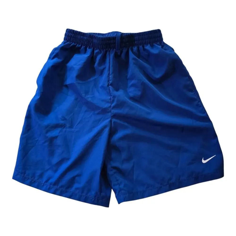 Nike Kids Dri FIT Multi Woven Athletic Shorts Game Royal Blue Boy SZ XL